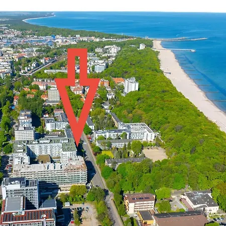Prywatny, W 4 -gwiazdkowym Diva, Balkon, 300m Do Morza, Do Dworca Pkp Pieszo 10 Minut, Darmowe Wifi W Apartamencie, Dodatkowo Platne - Parking, Spa, Silownia, Squash Appartement
